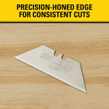 Stanley 11-921J 2.4" High Carbon Steel Heavy Duty Utility Blade Dispenser with Wall Mount (100 Pack) - 5