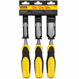 Stanley 16-300 Chisel Short Blade Bi-Material Set - 3 Pc. - 2