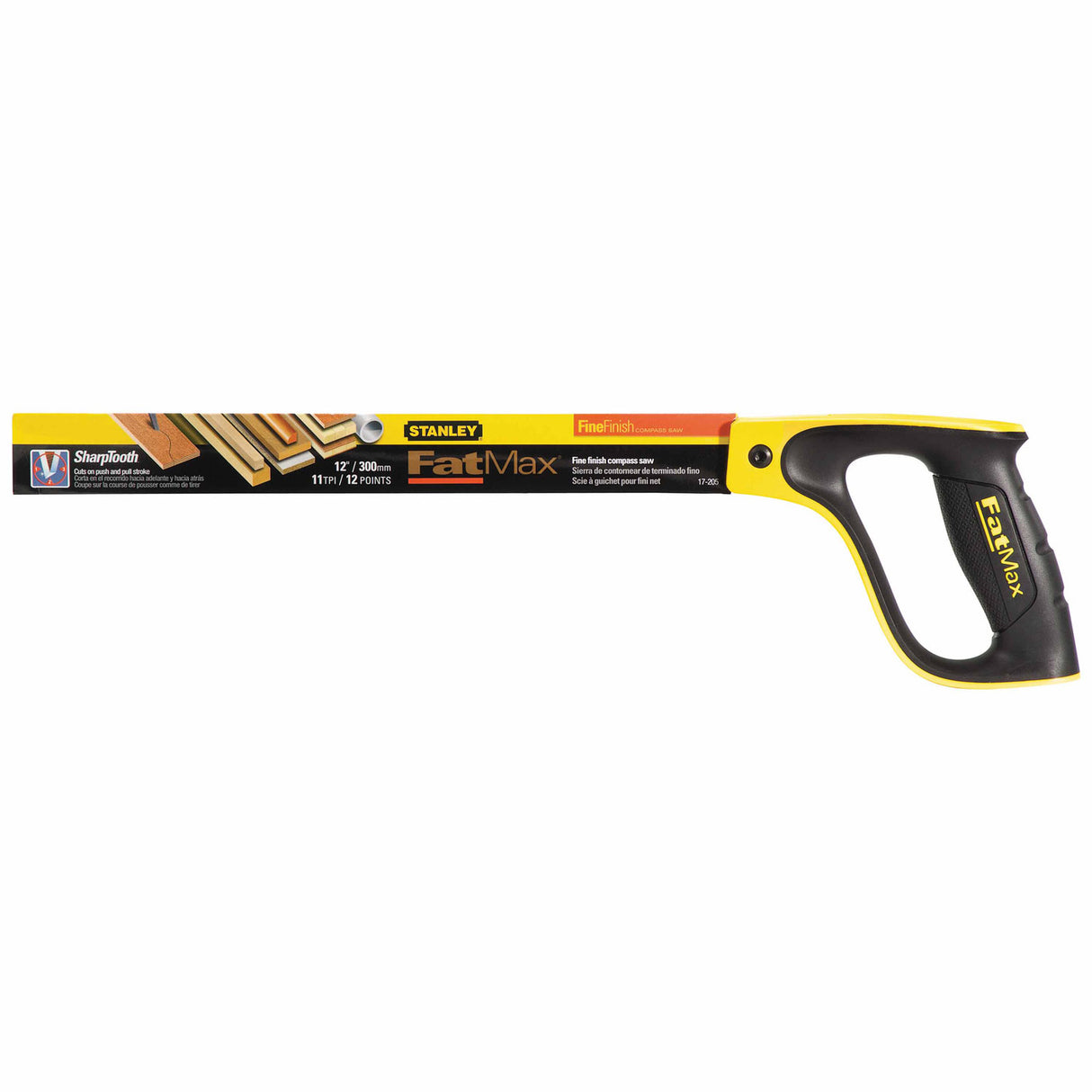 Stanley 17-205 12" FlatMax Compass Saw - 2