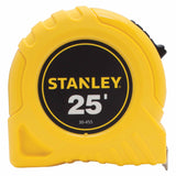 Stanley 30-455 Steel SAE Tape Measure, 1" x 25' Yellow - 2