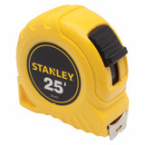 Stanley 30-455 Steel SAE Tape Measure, 1" x 25' Yellow - 3