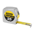 Stanley 33-425THR PowerLockClassic 1" x 25' Tape Measure with Blade Lock and Belt Clip