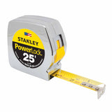 Stanley 33-425 PowerLockClassic Tape Rule 1" X 25'
