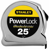 Stanley 33-525 PowerLockTape Rule w/ BladeArmor™ Coating 1" X 25'