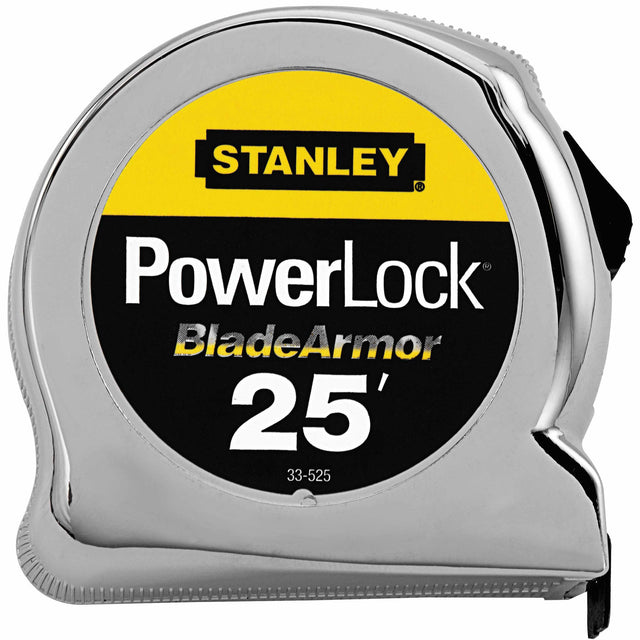 Stanley 33-525 PowerLockTape Rule w/ BladeArmor™ Coating 1" X 25'