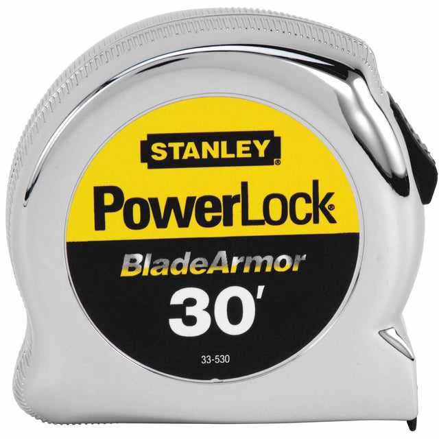 Stanley 33-530 PowerLockTape Rule w/ BladeArmor™ Coating 1" X 30'