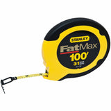 Stanley 34-130 FatMaxClosed Case Long Tape 3/8" X 100'