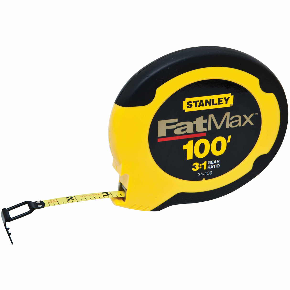 Stanley 34-130 FatMaxClosed Case Long Tape 3/8" X 100' - 2