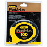 Stanley 34-130 FatMaxClosed Case Long Tape 3/8" X 100' - 3