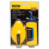 Stanley 47-442 Chalk Reel w/ 4 Oz Blue Chalk - 2