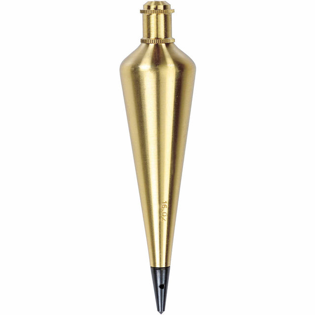 Stanley 47-974 16-Ounce Brass Plumb Bob