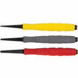 Stanley 58-930 Cushion Grip Nail Set - 3 Piece