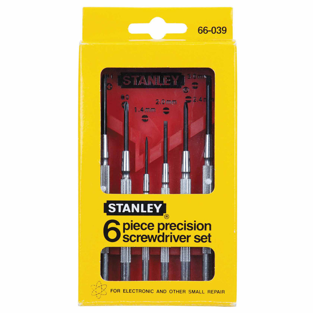 Stanley 66-039 Jewelers Precision Screwdriver Set - 6 Piece - 4