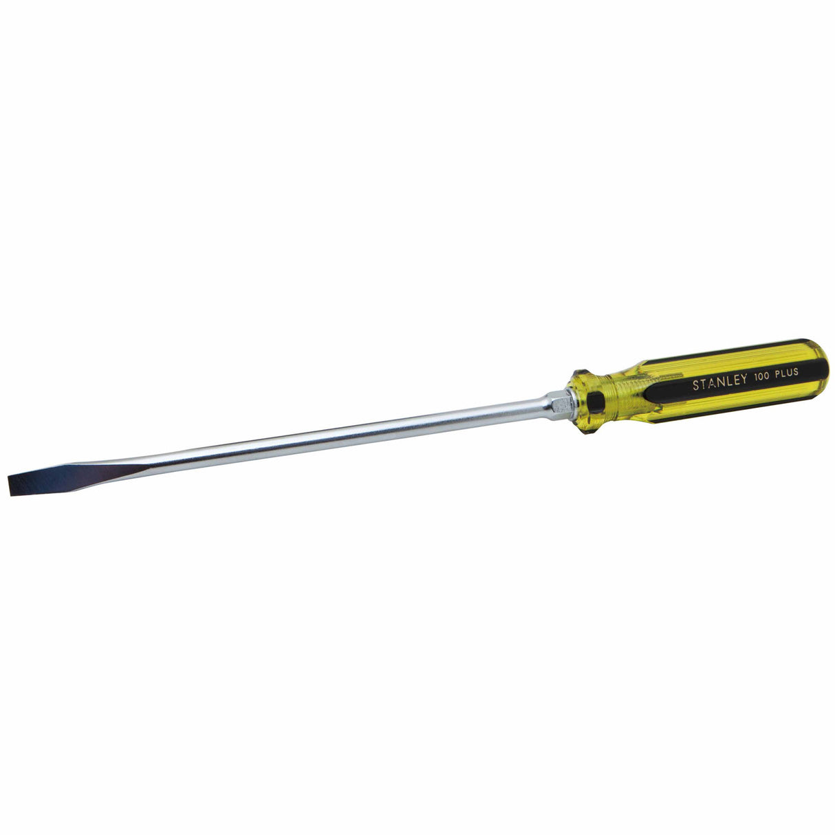 Stanley 66-160 100 PlusStandard Slotted Tip Screwdriver 3/8" X 10"