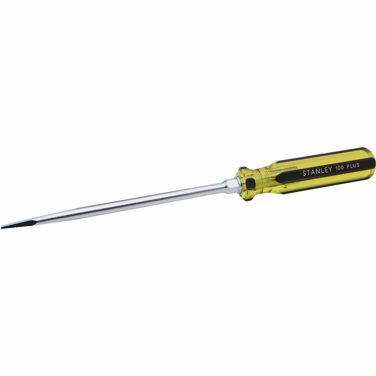 Stanley 66-168 100 PlusStandard Slotted Tip Screwdriver 3/8" X 8"