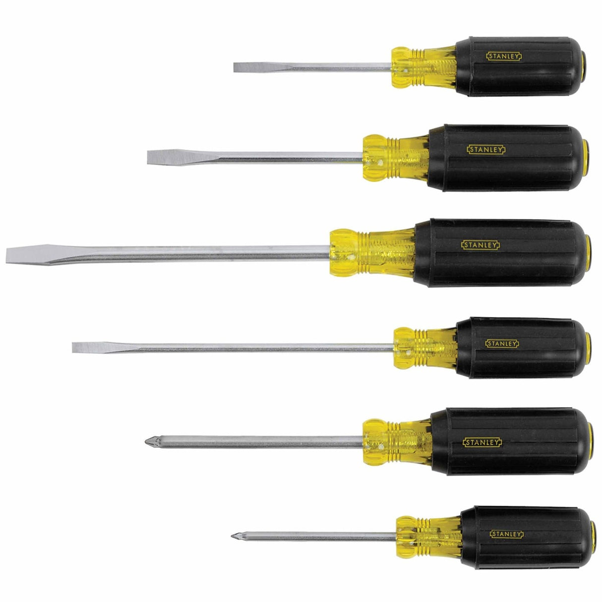 Stanley 66-565 Vinyl Grip Diy Screwdriver Set - 6 Piece
