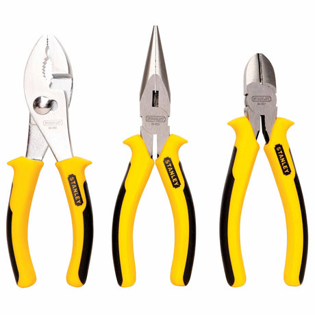 Stanley 84-056 Bi-Material Plier Set - 3 Piece