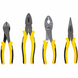 Stanley 84-058 Bi-Material Plier Set - 4 Piece