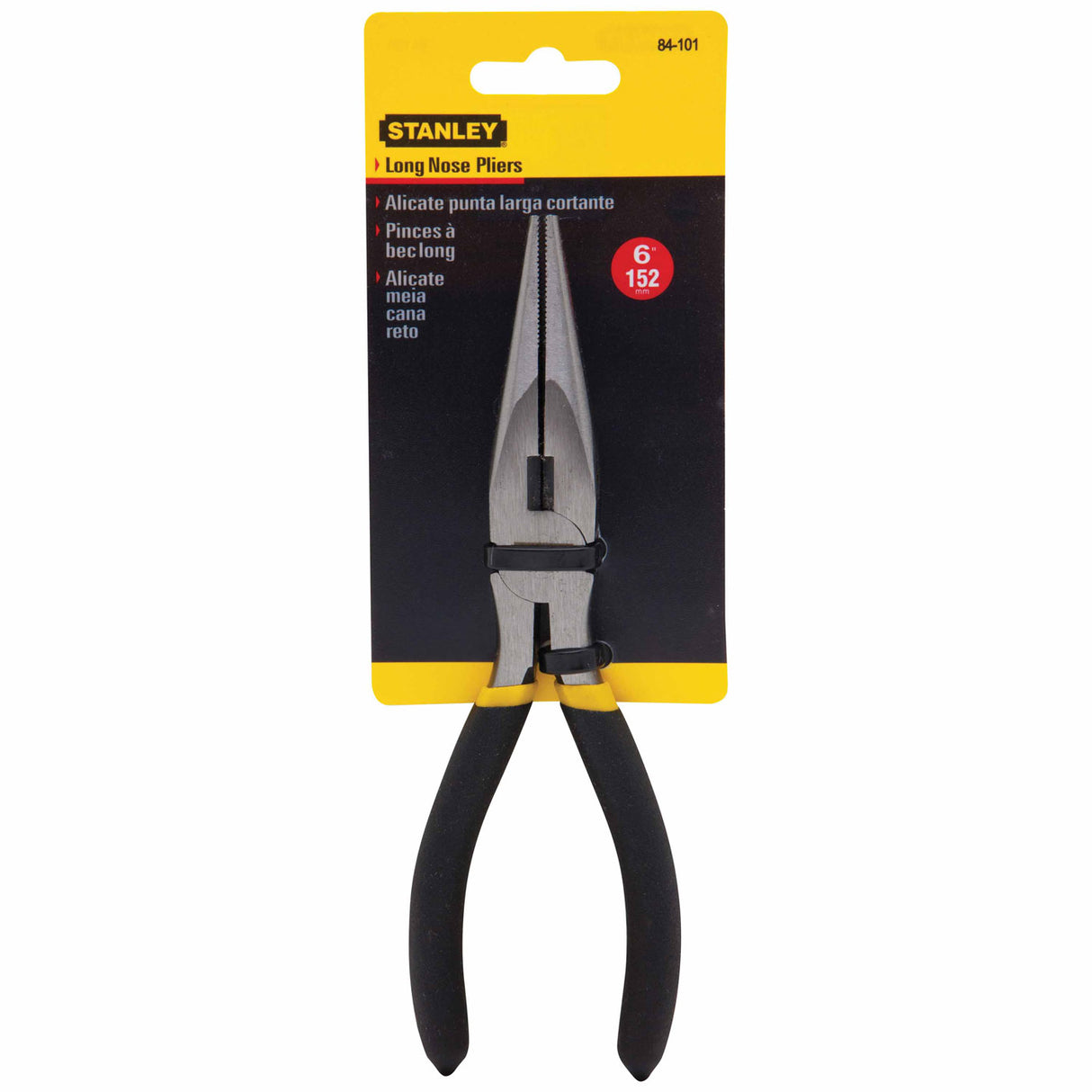 Stanley 84-101 Basic Long Nose Cutting Plier 6-3/4" - 2