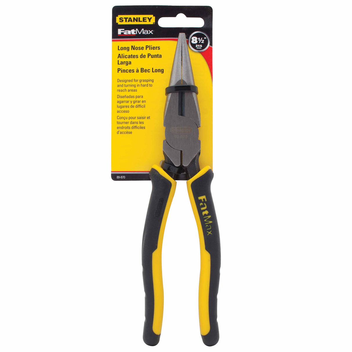 Stanley 89-870 FatMaxLong Nose Cutting Plier 8" - 3