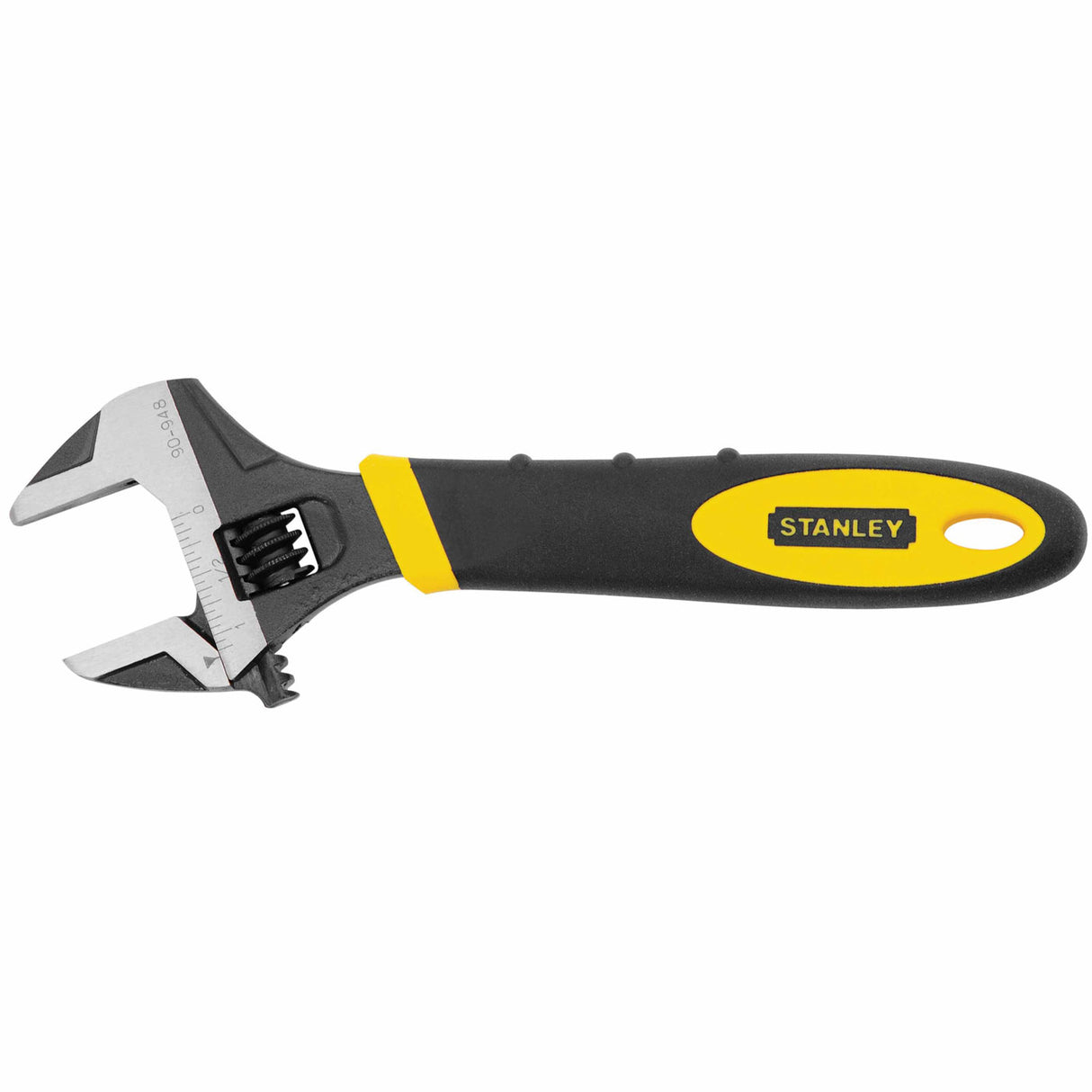 Stanley 90-948 Bi-Material Adjustable Wrench – 8"