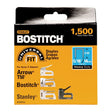 Stanley BTA705TLS 5/16" Leg x 27/64" Crown Galvanized Heavy-Duty Staples - 1,500 Count