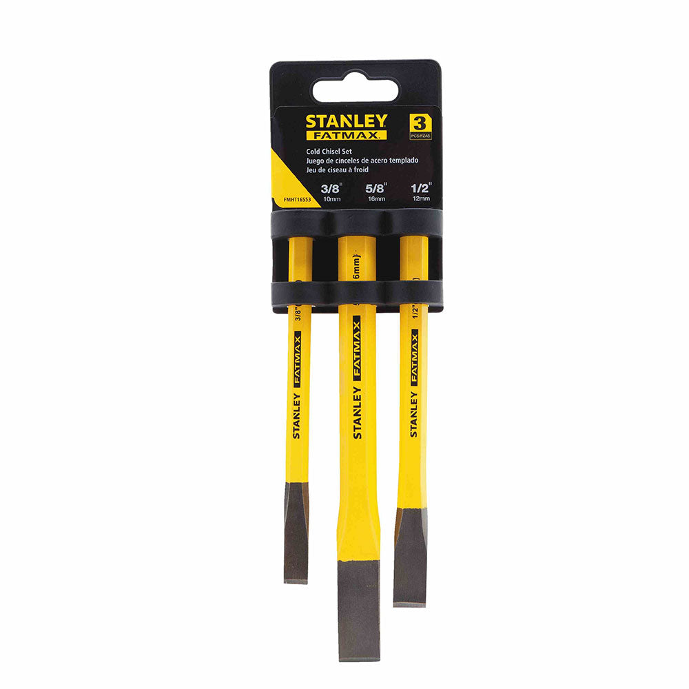 Stanley FMHT16553 Fatmax 3 Pieces Cold Chisel Set - 2