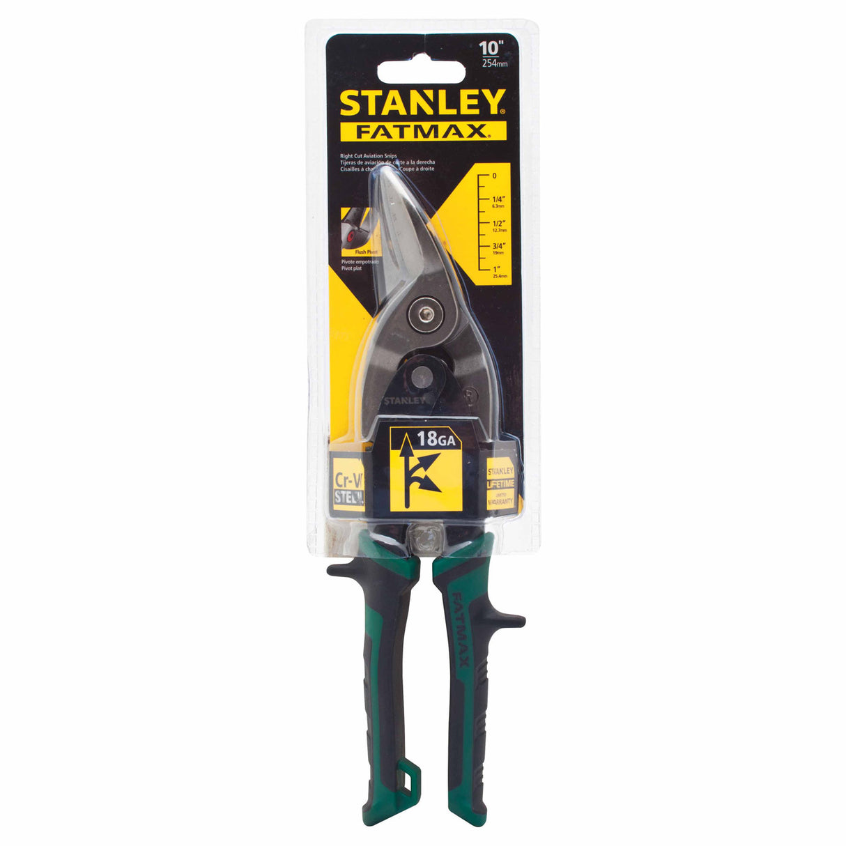 Stanley FMHT73557 FATMAX RIGHT CUT AVIATION SNIP - 3