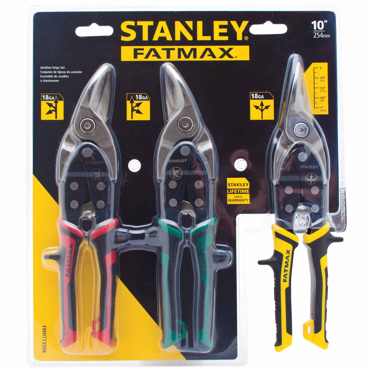 Stanley FMHT73558 FATMAX 3PC AVIATION SNIP SET - 2