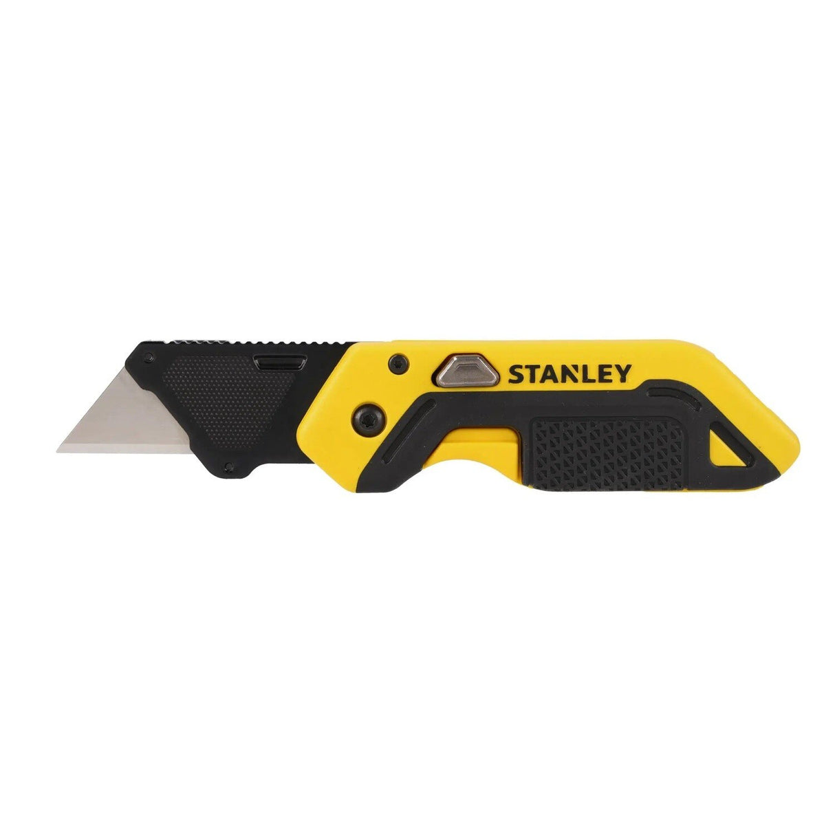 Stanley STHT10521 7.95" Fixed Blade Folding Utility Knife with Textured Grip and Belt Clip