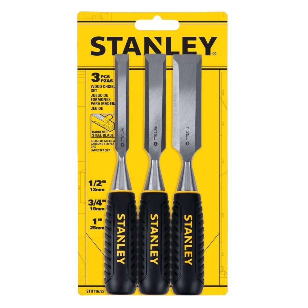 Stanley STHT16727 Wood Chisel 3-Piece Set - 13, 19 ,25mm - 2