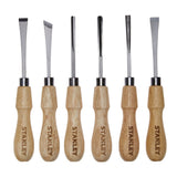 Stanley STHT16863 6-Piece Wood Carving Tool Set