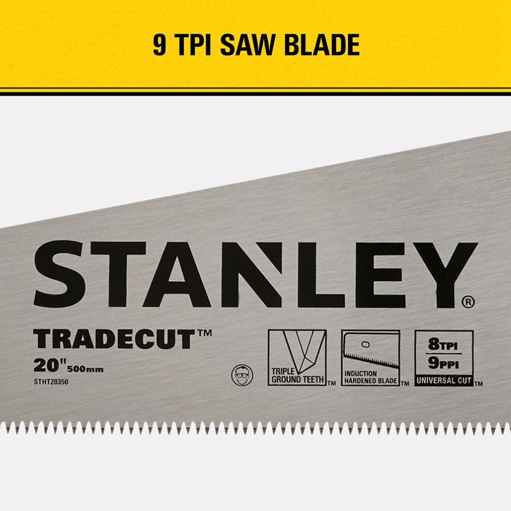 Stanley STHT20350 20" TRADECUT Panel Saw - 6