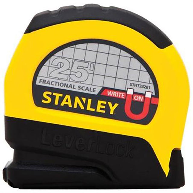 Stanley STHT33281L Leverlock Magnetic Tip & Fractional Read Tape Measure