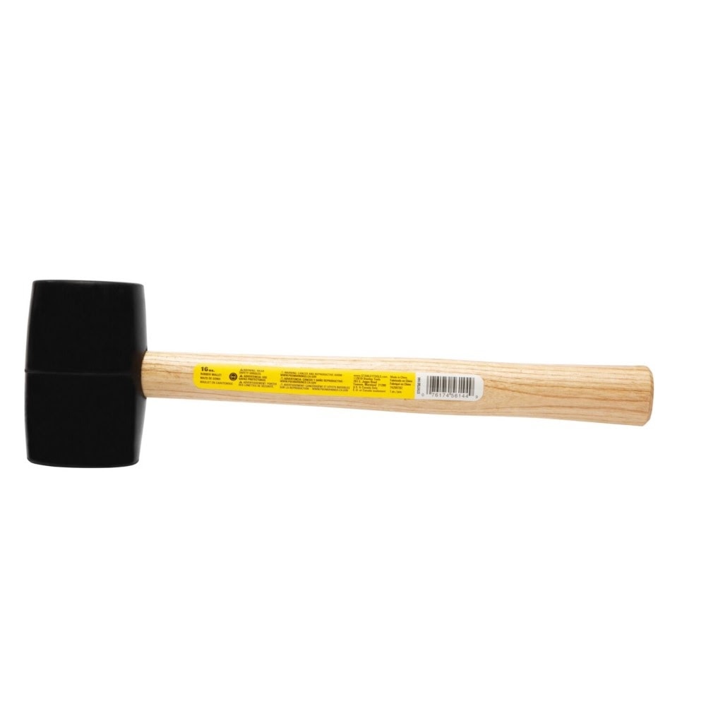 Stanley STHT56144 16 oz Rubber Mallet - 3