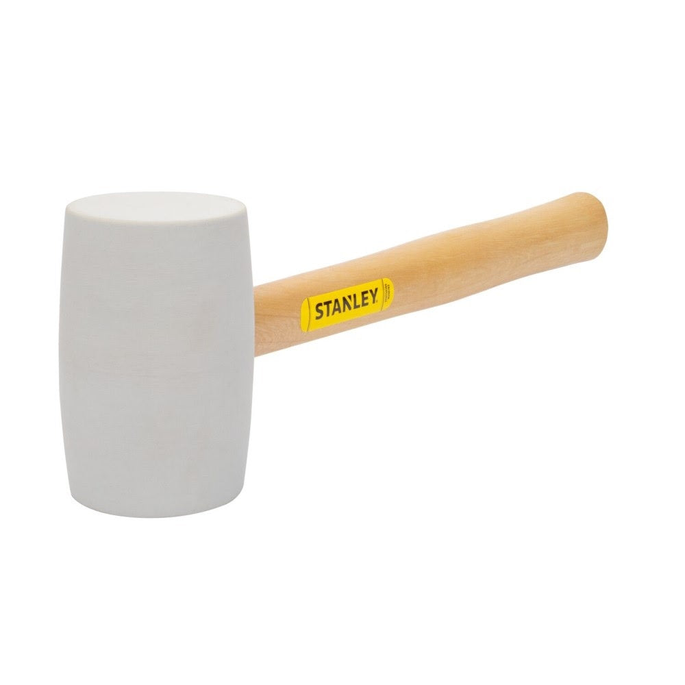 Stanley STHT56145 16 oz White Rubber Mallet - 2