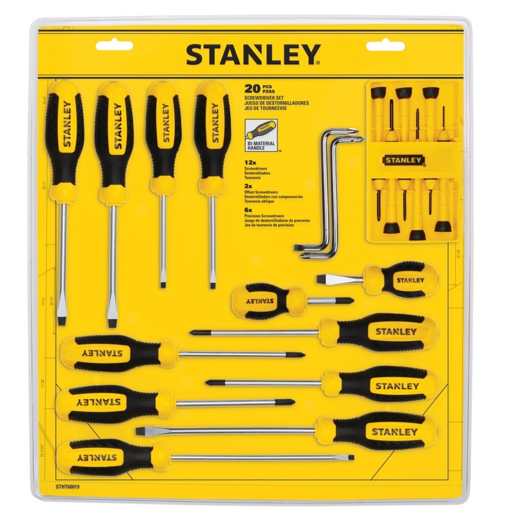 Stanley STHT60019 20-Piece Screwdriver Set - 4