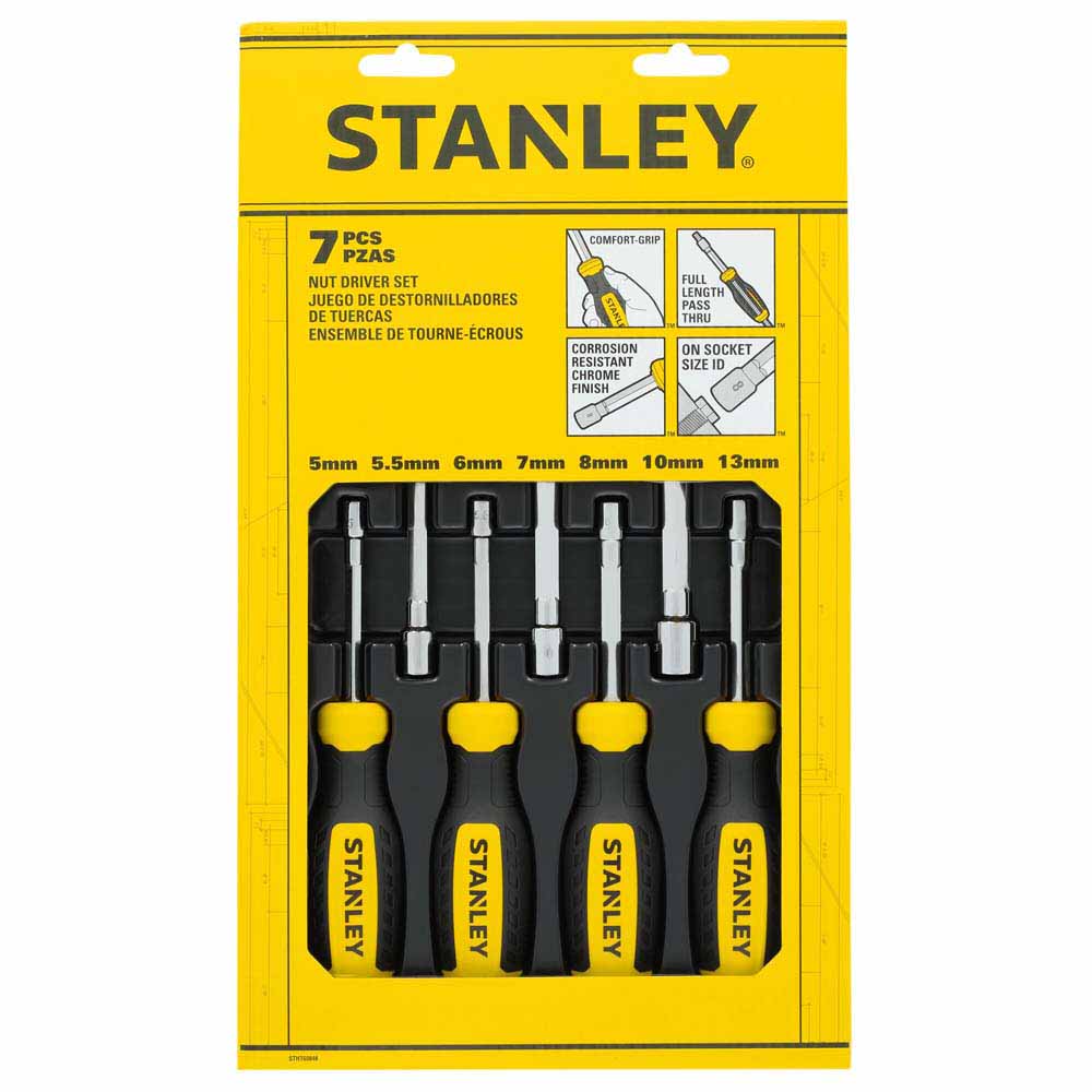 Stanley STHT60848 Stanley 7 Pc Metric Nut Driver Set - 5