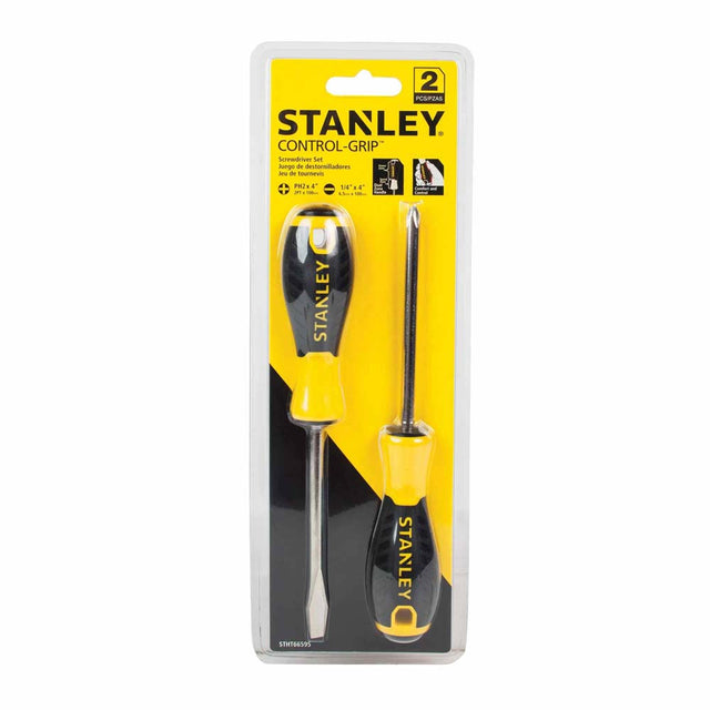 Stanley STHT66595 2 Piece Control-Grip Screwdriver Set