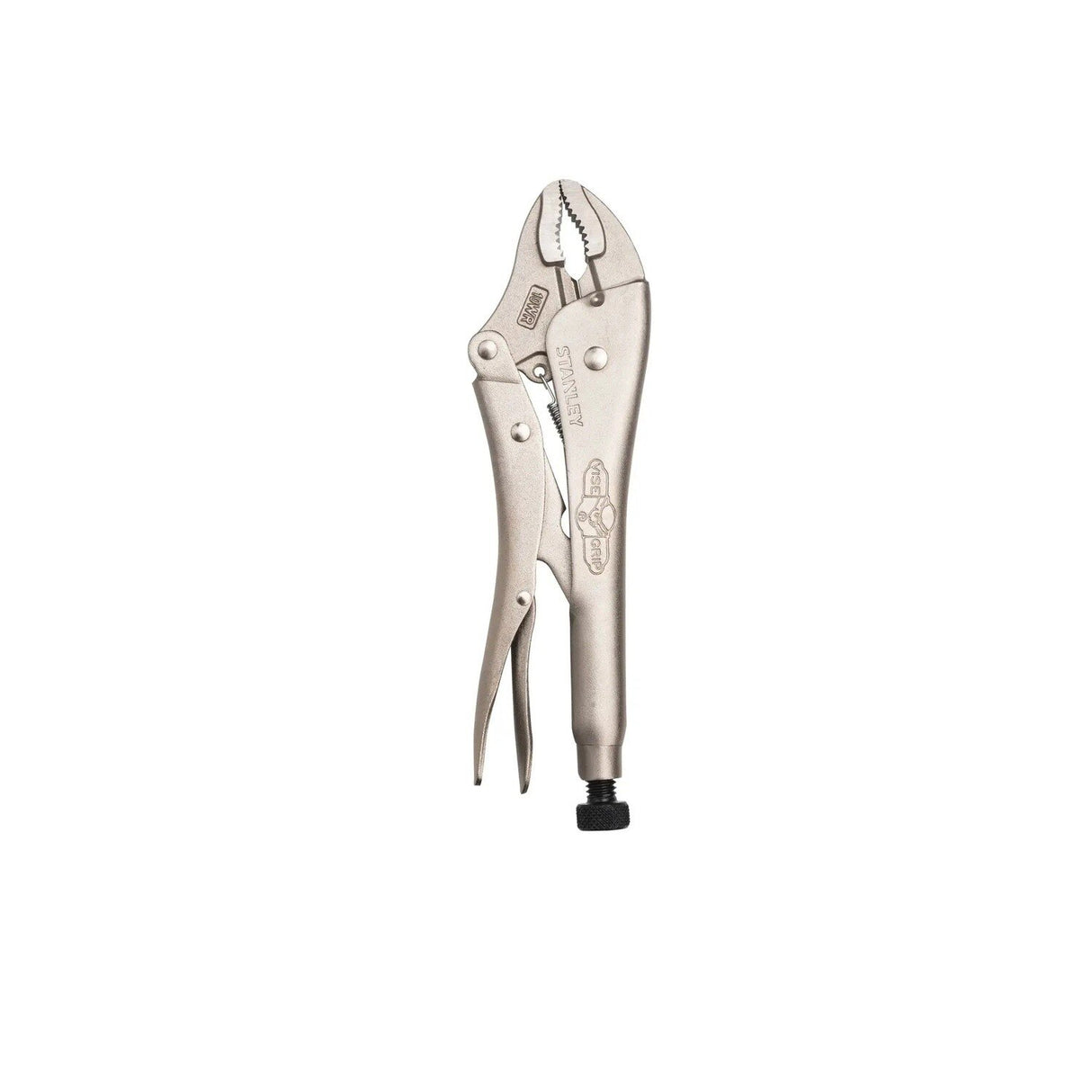 Stanley STHT84906 Curved Jaw Locking Pliers with Wire Cutter