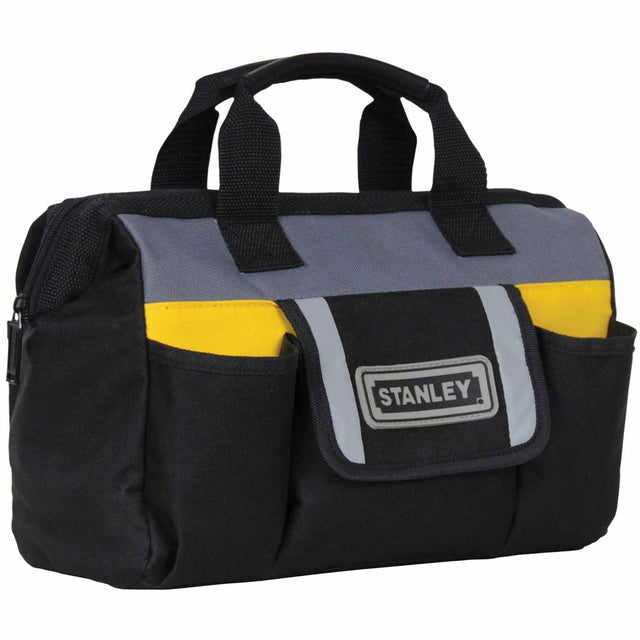 Stanley STST70574 12 Inch Soft Sided Technician Tool Bag with Multiple Pockets