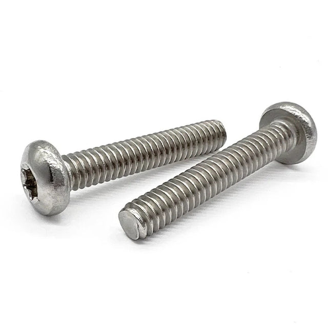 Star Stainless 1-TH-10F-100 #10-32 x 1" Hex Unslotted Drive Hex Trim Head 18-8 Stainless Steel Machine Screw