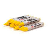 Steelman Pro 00062 Yellow Tire Marking Crayons Weather and Fade Resistant Wax Marker 4.50 in. L x 3.50 in. W x 1.15 in. H (12 Pack) - 3