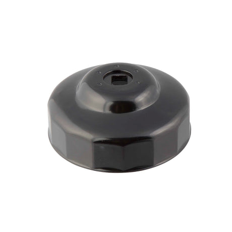 Steelman Pro 06128 90 mm x 15 Flute Oil Filter Cap Wrench with 3/8 in. Drive Low Profile Design