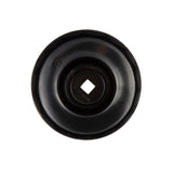 Steelman Pro 06128 90 mm x 15 Flute Oil Filter Cap Wrench with 3/8 in. Drive Low Profile Design - 2