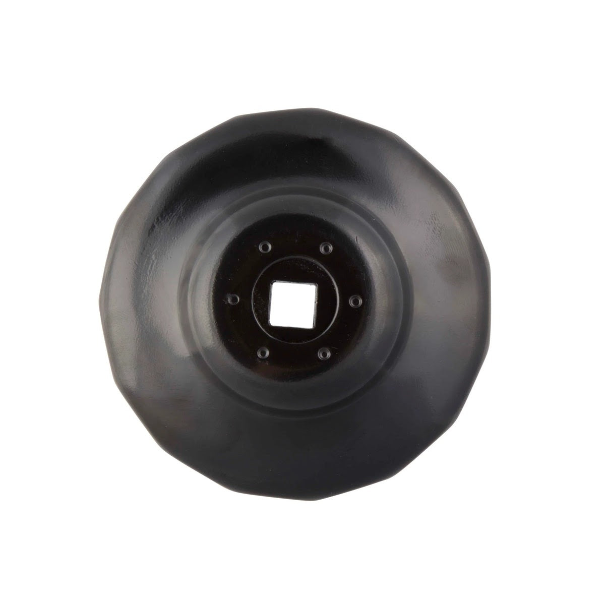 Steelman Pro 06128 90 mm x 15 Flute Oil Filter Cap Wrench with 3/8 in. Drive Low Profile Design - 3
