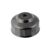 Steelman Pro 06137 86mm 16 Flute Low Profile Oil Filter Cap Wrench Socket 3/8 Inch Drive