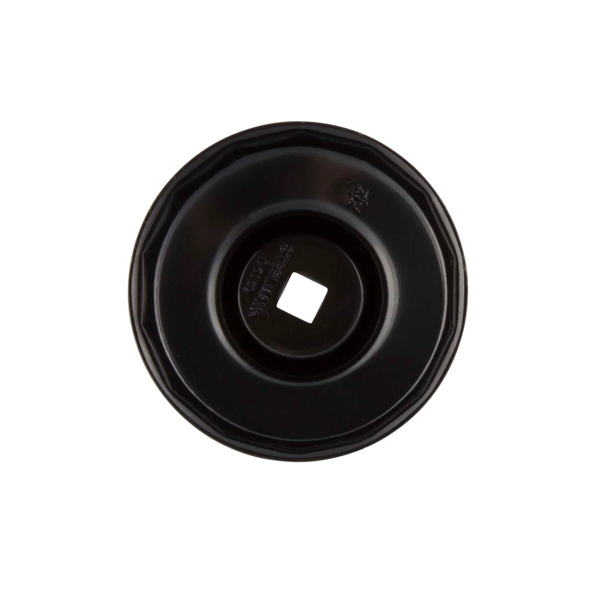 Steelman Pro 06139 74mm 14 Flute Low Profile Oil Filter Cap Wrench Socket 3/8 in. Drive Chrome Vanadium Steel (1 Each) - 3