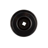 Steelman Pro 06139 74mm 14 Flute Low Profile Oil Filter Cap Wrench Socket 3/8 in. Drive Chrome Vanadium Steel (1 Each) - 3