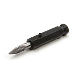 Steelman Pro 18241A 1/4 Inch Carbide Double Cut Burr for Tire Repair Dressing with Adapter (1 Pack) - 2